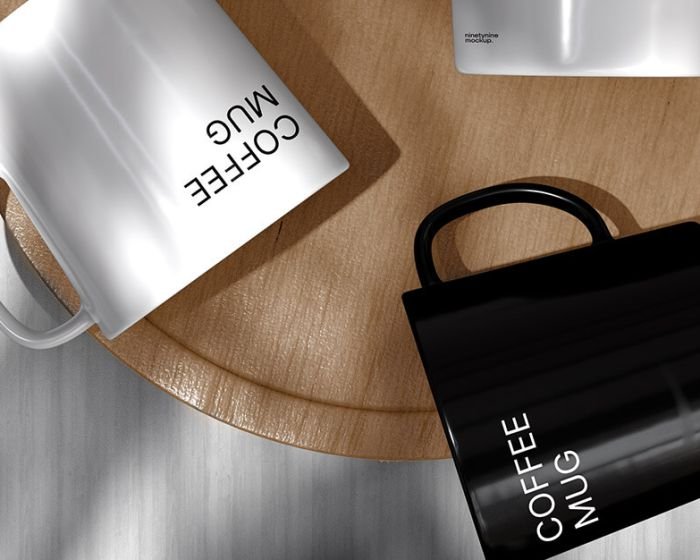 Clean and simple Modern cofee mug (Demo)